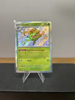 Pokemon TCG Gloom Shiny Rare SV: Paldean Fates 093/091 NM/M - Image 1