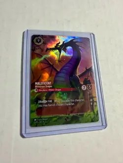 Disney Lorcana - Maleficent Monstrous Dragon (Store Championship) 5/P3 - LP FOIL - Image 1