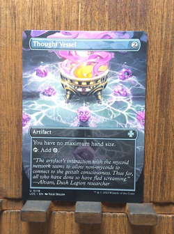 MTG - Thought Vessel (Borderless ) PACK FRESH - Lost Caverns of Ixalan Commander - Image 3