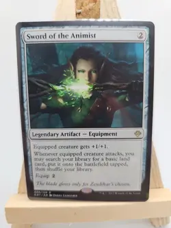 MTG Sword Of The Animist Archenemy 089/106 Near Mint Condition - Image 1