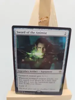 MTG Sword Of The Animist Archenemy 089/106 Near Mint Condition - Image 2