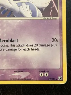 Lugia 29/115 EX Unseen Forces Non-Holo Rare 2005 Pokemon TCG Card HP/DMG - Image 5