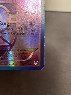 Crobat - Pokemon Plasma Storm 55/135 - Rare - Reverse Holo - MP - Image 2