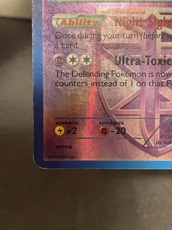 Crobat - Pokemon Plasma Storm 55/135 - Rare - Reverse Holo - MP - Image 3
