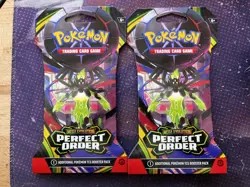 2x Pokemon Perfect Order Sleeved Booster Packs - IN HAND - SHIPS NOW - FREE SHIP - Image 1
