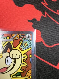 (DENTED) Pokemon Meowth ex 121/088 ENGLISH SIR Perfect Order - Image 5