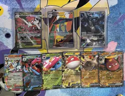 Pokemon Ascended Heroes Ex/Double Rare, MA, IR, Bulk Lot 9 Cards - Image 1