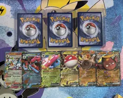 Pokemon Ascended Heroes Ex/Double Rare, MA, IR, Bulk Lot 9 Cards - Image 2