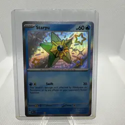 Staryu 118/091 Baby Shiny SV Paldean Fates Pokemon TCG Holo NM– Combined Ship - Image 1
