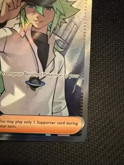 N’s Plan 163/086 ULTRA RARE FULL ART Pokemon S&V BLACK BOLT ENGLISH - Image 4
