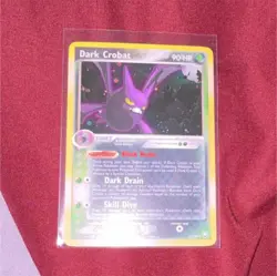 Pokemon Dark Crobat Rare Reverse Holo 3/109 Team Rocket Returns HP 90 English - Image 1
