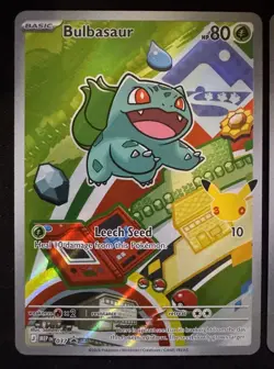 Pokemon First Partner Illustration Collection MEP Bulbasaur Charmander Squirtle - Image 2
