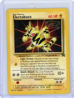 1999 Pokemon WB Kids Presents Dragonite Pikachu Mewtwo Electabuzz Movie Promos - Image 2