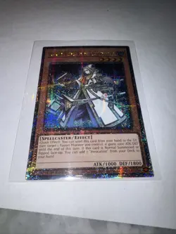 ALEISTER THE INVOKER QUARTER CENTURY SECRET RARE RA04-EN278 YUGIOH! + Platinum - Image 1