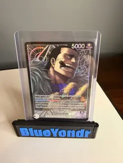 One Piece TCG Crocodile Alt Art Leader OP14-079 The Azure Sea’s Seven English - Image 1