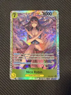 One Piece Nico Robin EB03-055 SR Foil - Image 1