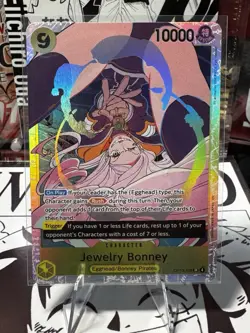 Bandai One Piece Card Game Jewelry Bonney (108) OP13-108 Foil - Image 1
