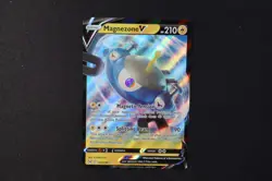 Magnezone V 056/196 Holo Shiny Pokemon TCG Card Lost Origin 2022 NEAR MINT - Image 1