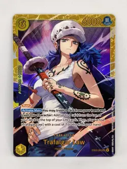 Trafalgar Law SEC One Piece Card TCG Heroines Edition EB03-062 NM - Image 1