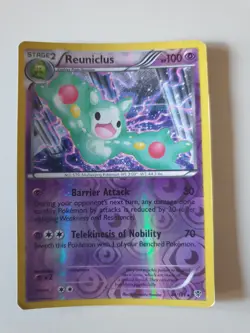 Reuniclus - 44/101 Rare BW Plasma Blast Pokemon Card HP Played - Image 1