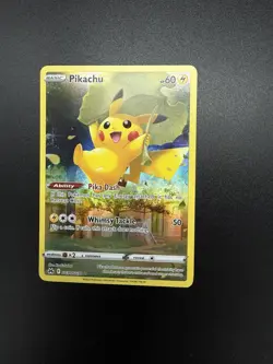Pikachu Crown Zenith Galarian Gallery Holo Rare Card GG30/GG70 - Image 3