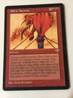 Illicit Auction X1 Mirage Ex Condition See Pics Front / Back - Image 1