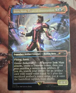 1x FOIL Iron Man Titan Of Innovation MTG SLD Secret Lair NM Marvel - Image 1