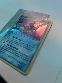 Pokemon TCG 2005 Corsola 37/115 Unseen Forces Reverse Holo Vintage - Image 2