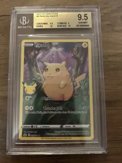 Pokemon TCG Pikachu Celebrations #5/25 BGS 9.5 Gem Mint - Image 1