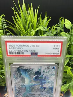 Articuno 161/159 Journey Together Illustration Rare Pokemon PSA 9 MINT - Image 2