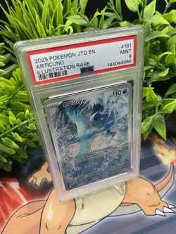 Articuno 161/159 Journey Together Illustration Rare Pokemon PSA 9 MINT - Image 3