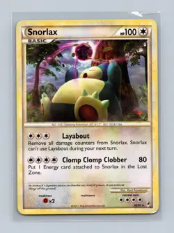 Snorlax 33/95 Rare Call of Legends Pokemon Lightly Played - Image 1