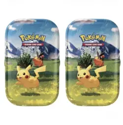 12X Pokemon Mega Evolution Ascended Heroes Mini Tin Pikachu English New - Image 2