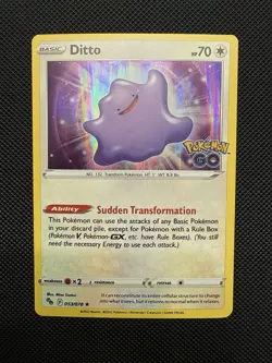 Ditto 053/078 Pokemon GO Holo - Image 1
