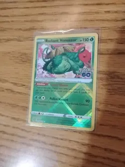 Radiant Venusaur 004/078 Pokemon GO Holo - Image 1