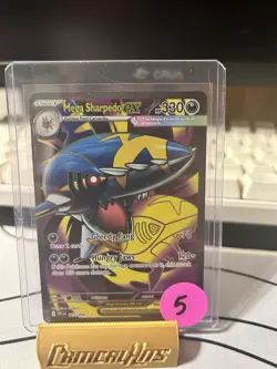 Pokemon Mega Sharpedo EX Full Art Holo Ultra Rare 113/09 - NM - Image 1