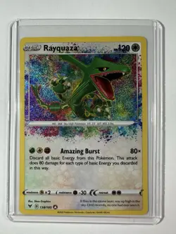 Pokemon Rayquaza 138/185 Vivid Voltage Amazing Rare Mint - Image 1