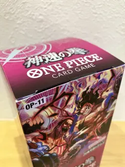One Piece Card Game OP-11 A Fist Of Divine Speed Booster Box New Sealed Japan - Image 5