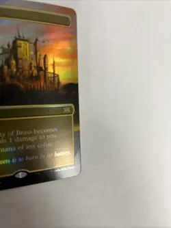 City Of Brass Borderless Foil Card #403 MTG LP - Image 2