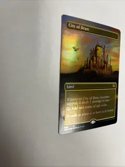 City Of Brass Borderless Foil Card #403 MTG LP - Image 5