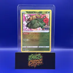 Pokemon TCG Radiant Venusaur Holo Card Pokemon Go 004/078 - Image 1