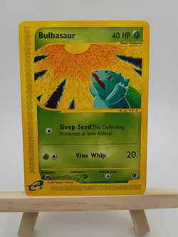 BULBASAUR 95/165 Expedition NON-HOLO E-Series / E-Reader Pokemon TCG Card LP - Image 1