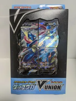 Pokemon Card Sword & Shield Special Card Set Greninja V-UNION Japanese New - Image 3