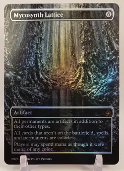 Mycosynth Lattice FOIL Proxy Card with Custom Fantasy Art - Image 3