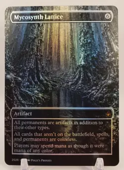 Mycosynth Lattice FOIL Proxy Card with Custom Fantasy Art - Image 4