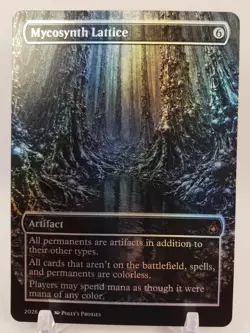 Mycosynth Lattice FOIL Proxy Card with Custom Fantasy Art - Image 5