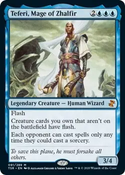 MTG Teferi, Mage of Zhalfir - 91 / English / Near Mint - Image 1