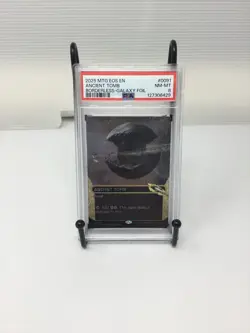 2025 MTG EOS EN Ancient Tomb Borderless Galaxy Foil PSA 8 #0091 - Image 1
