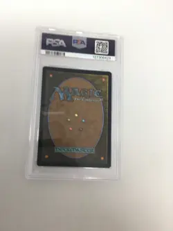 2025 MTG EOS EN Ancient Tomb Borderless Galaxy Foil PSA 8 #0091 - Image 3