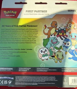 Pokemon TCG: First Partner Illustration Collection Series 1 Factory Sealed Box - Image 2